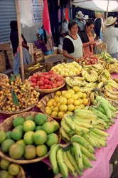 Fruit and vegetable stall